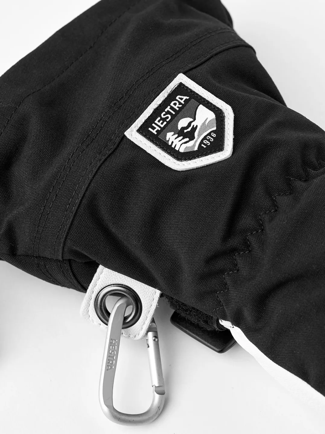 Hestra Army Leather Heli Ski 3-Finger Black