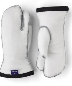Hestra Foder Quallofil Långt 3-Finger Offwhite