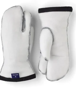 Hestra Foder Quallofil Långt 3-Finger Offwhite