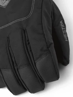 Hestra Gauntlet Sr. - 5 Finger Black/Black