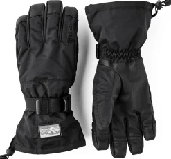 Hestra Gauntlet Sr. - 5 Finger Black/Black