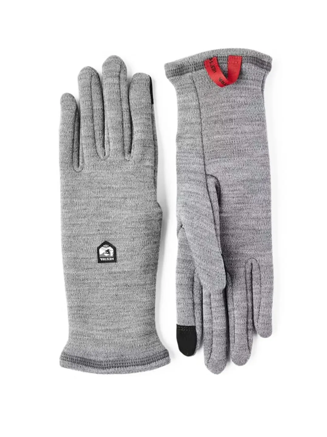 Hestra Gravita Merino Liner - 5 Finger Grey