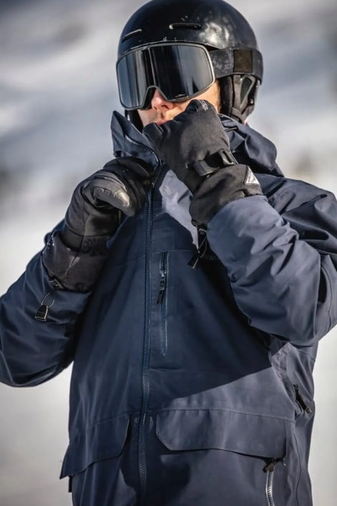 Hestra Powder Gauntlet 5-Finger Black