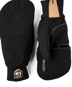 Hestra Windbreaker Pull Over Mitt Black