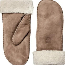 Hestra Women's Sheepskin Mitt Beige