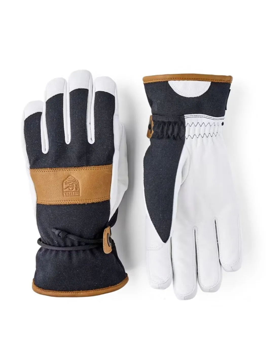 Hestra Women's Voss Czone - 5 Finger Black/Cork