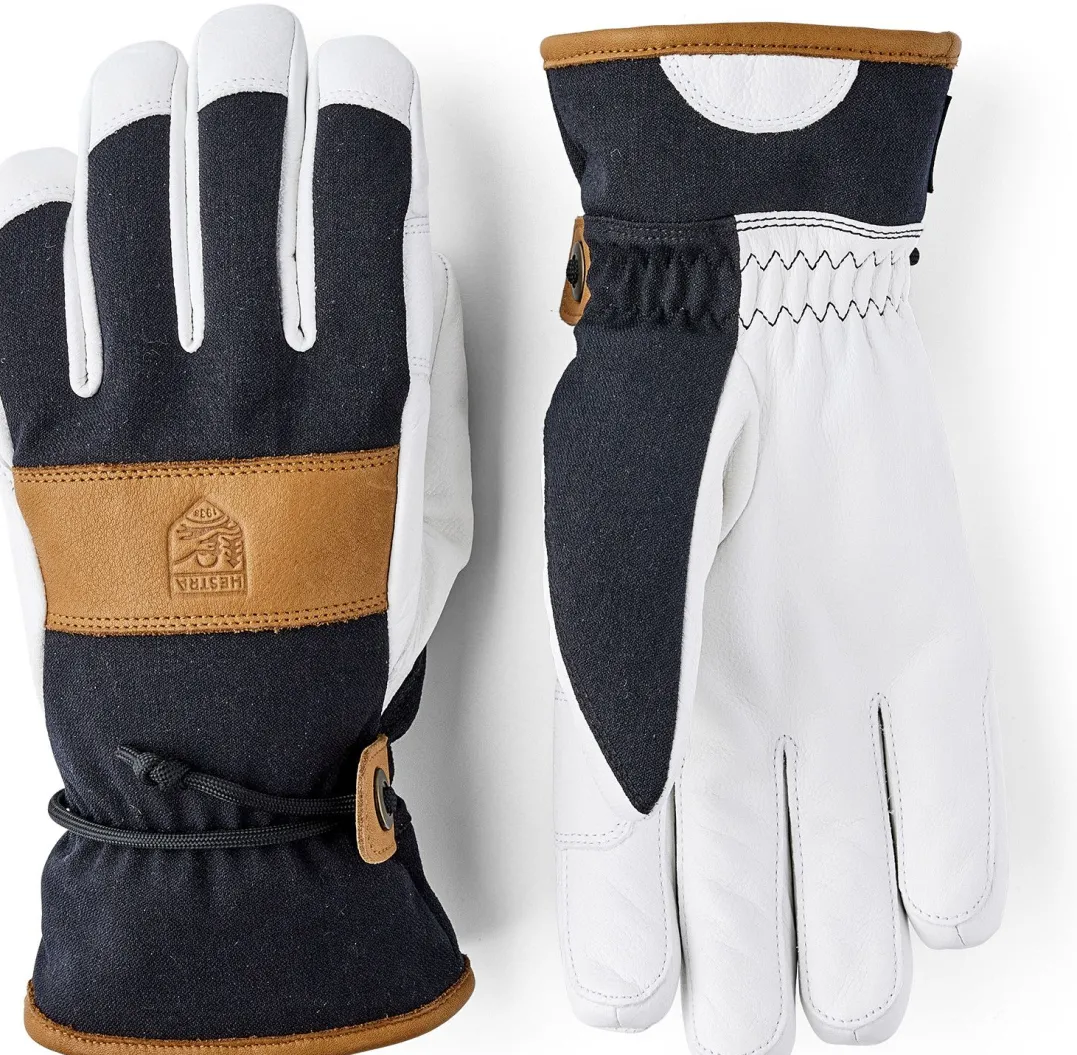 Hestra Women's Voss Czone - 5 Finger Black/Cork
