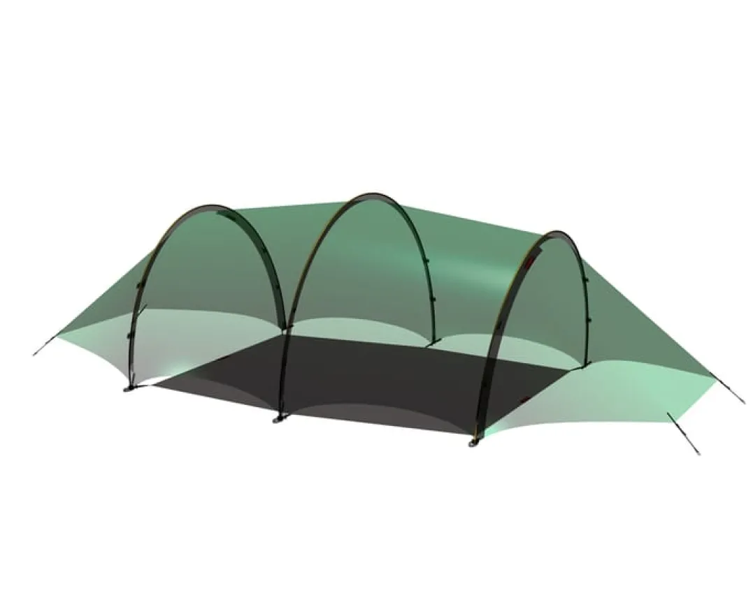 Hilleberg Helags 3 Footprint Black