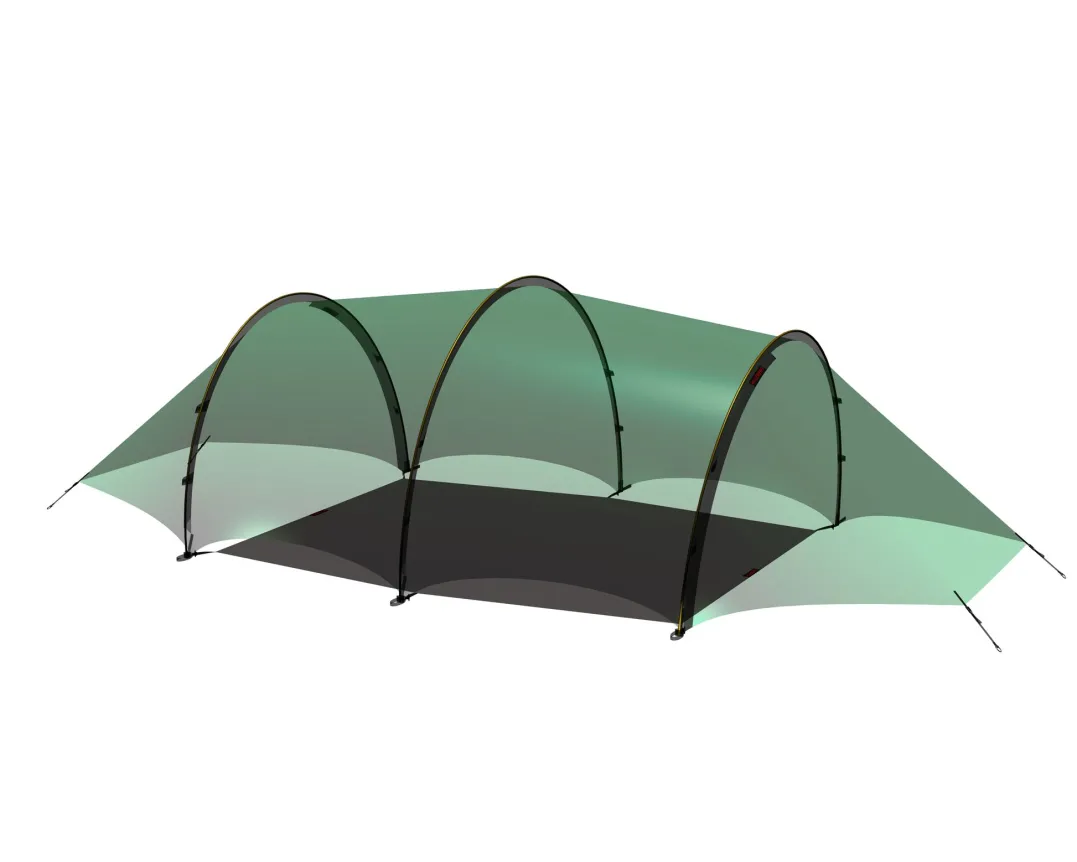 Hilleberg Helags 3 Footprint Black