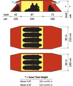 Hilleberg Keron 4 GT Red