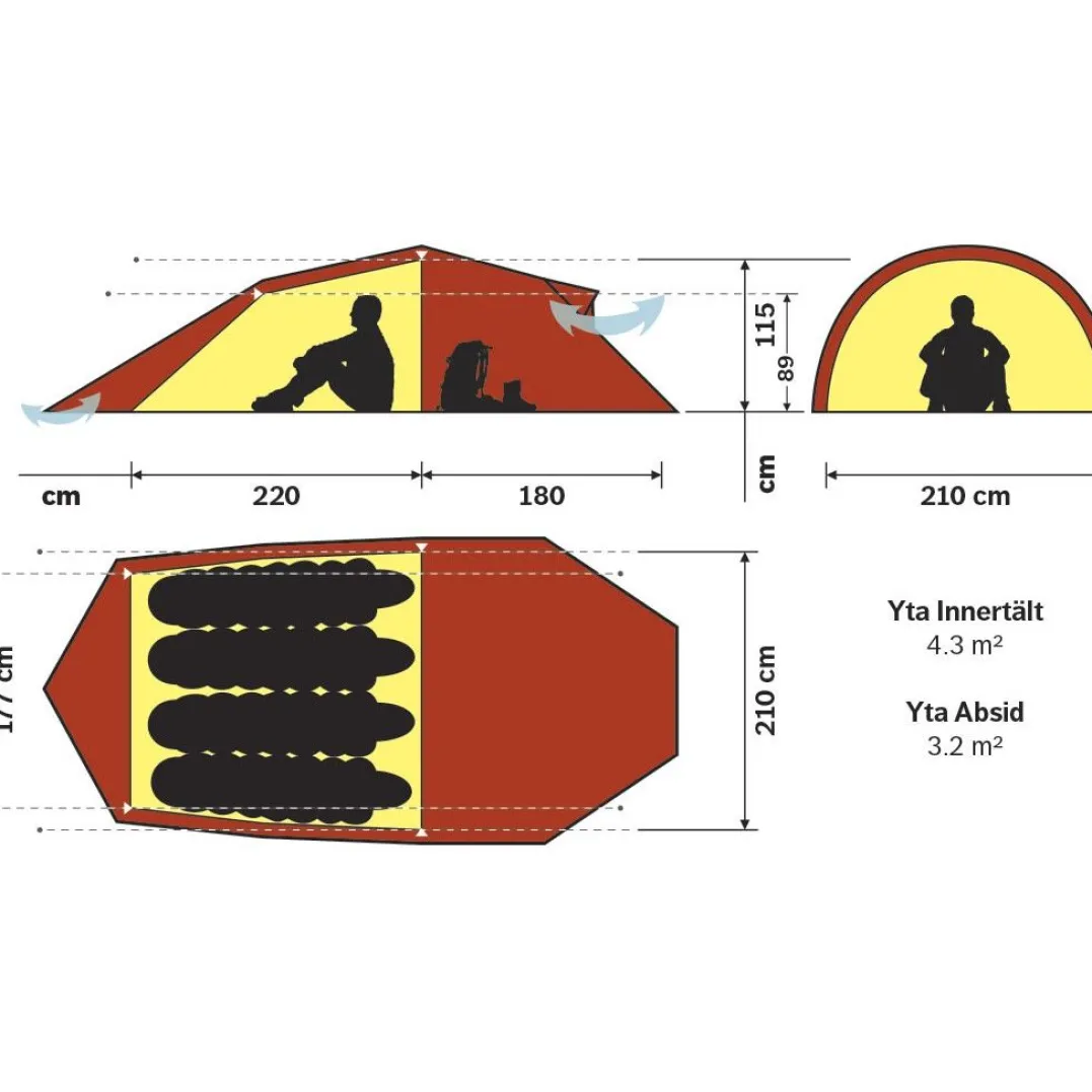 Hilleberg Nallo 4 GT Sand