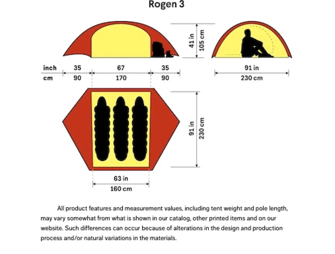 Hilleberg Rogen 3 Sand