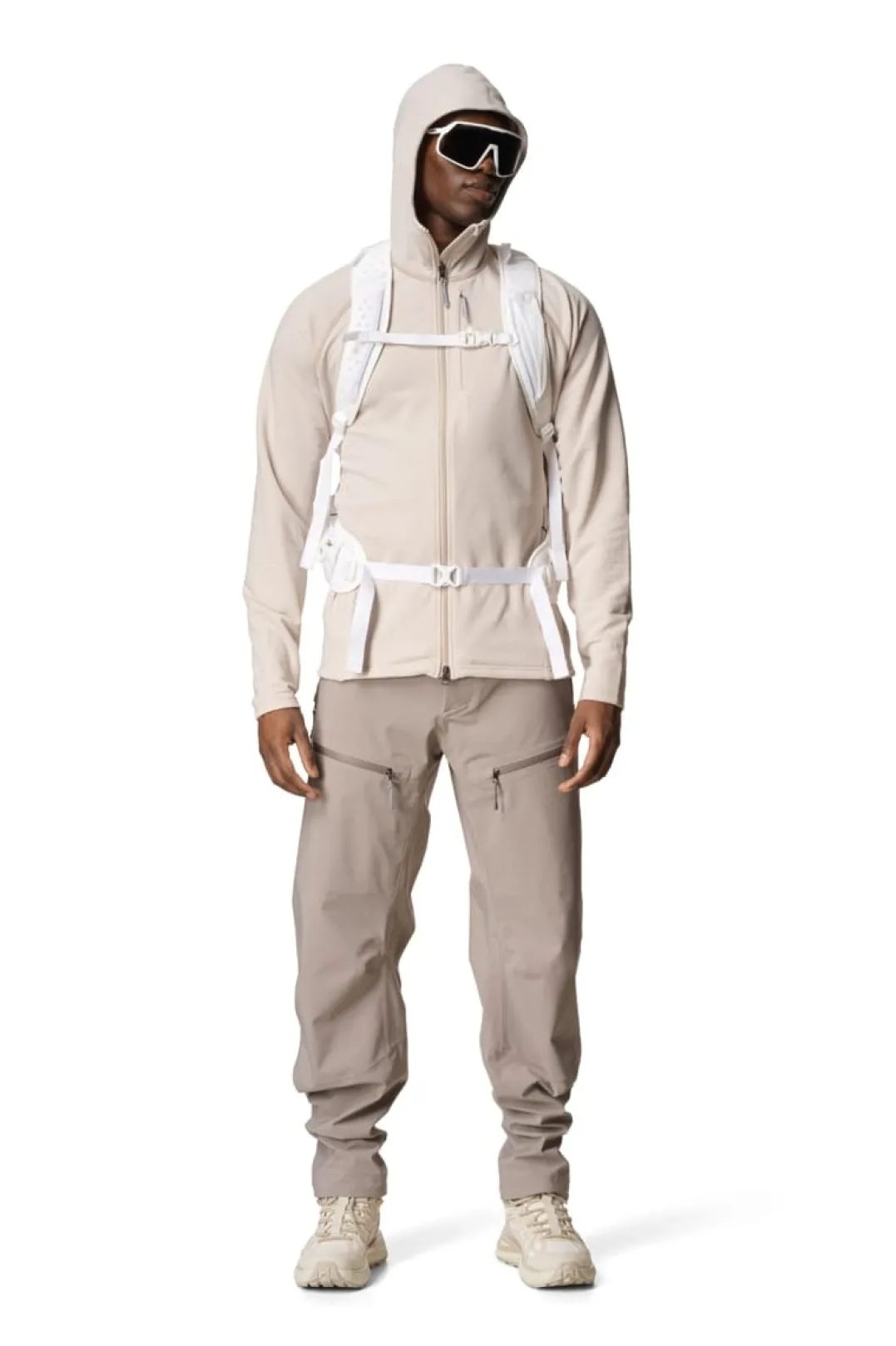 Houdini Men's Aero Houdi Foggy Mountain