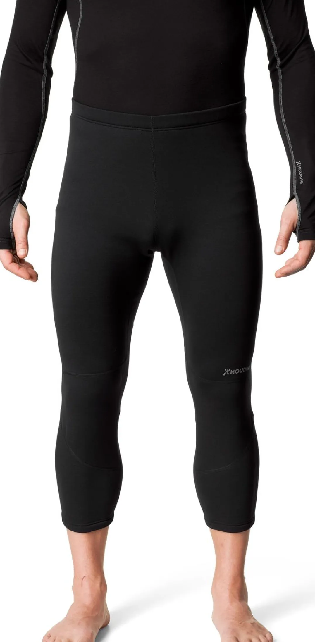 Houdini Men's Drop Knee Power Tights True Black