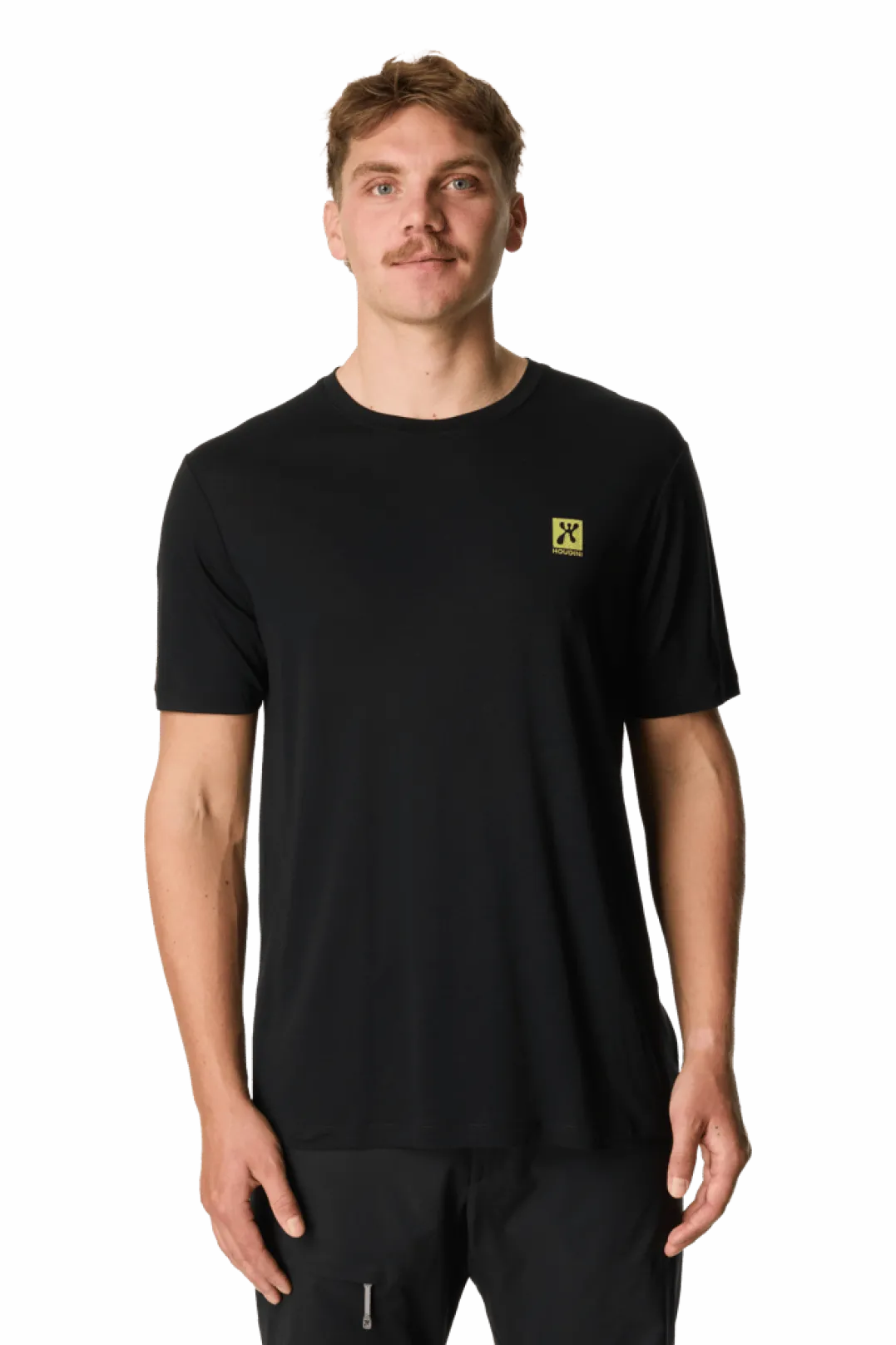 Houdini Men's Tree Message Tee True Black / Retro Rebel
