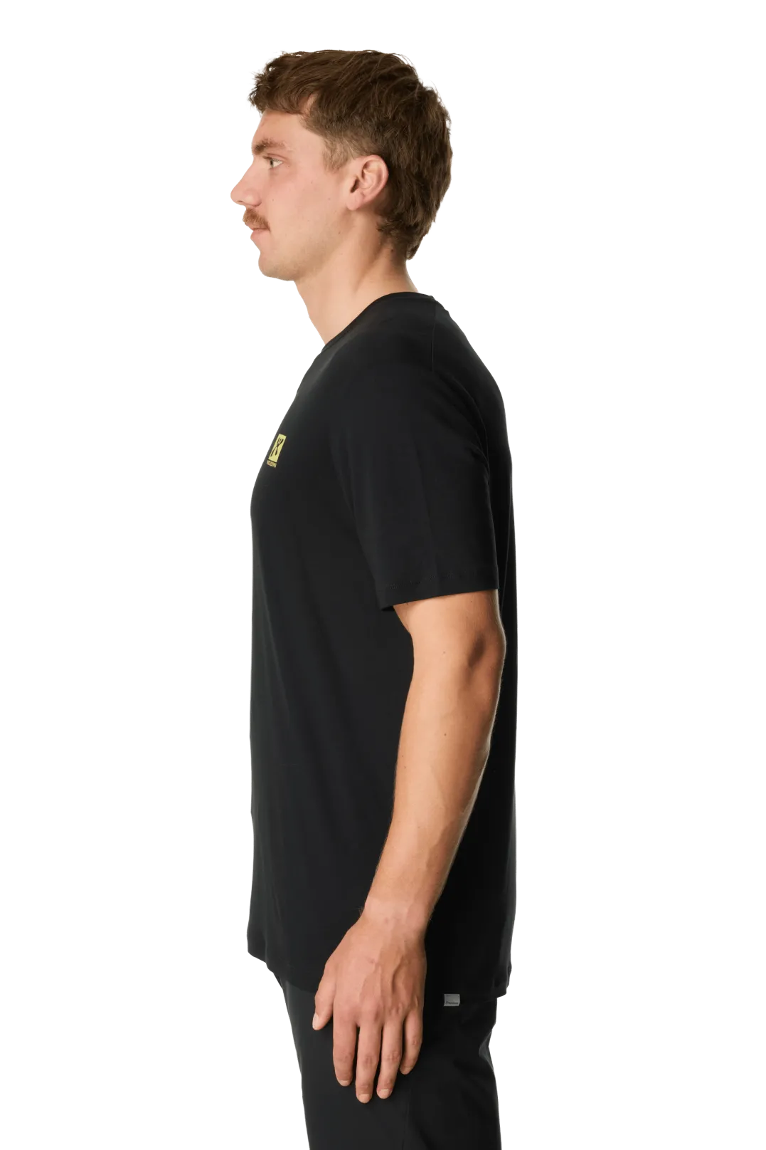 Houdini Men's Tree Message Tee True Black / Retro Rebel