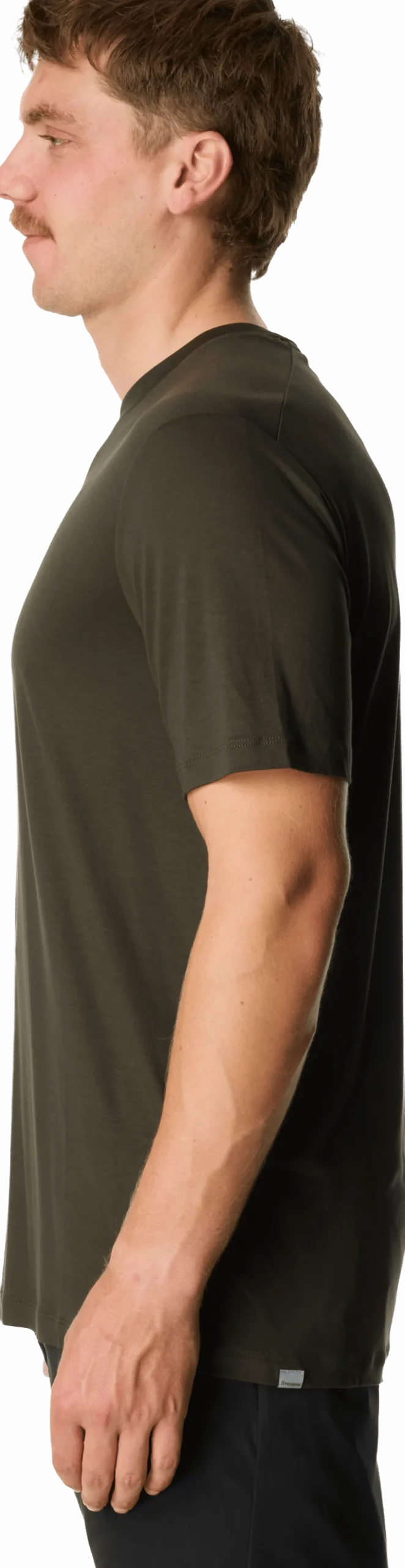 Houdini Men's Tree Message Tee Green Illusion / Houdini Logo