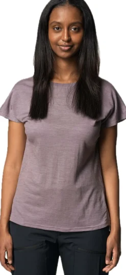 Houdini Women's Activist Tee Foggy Purple