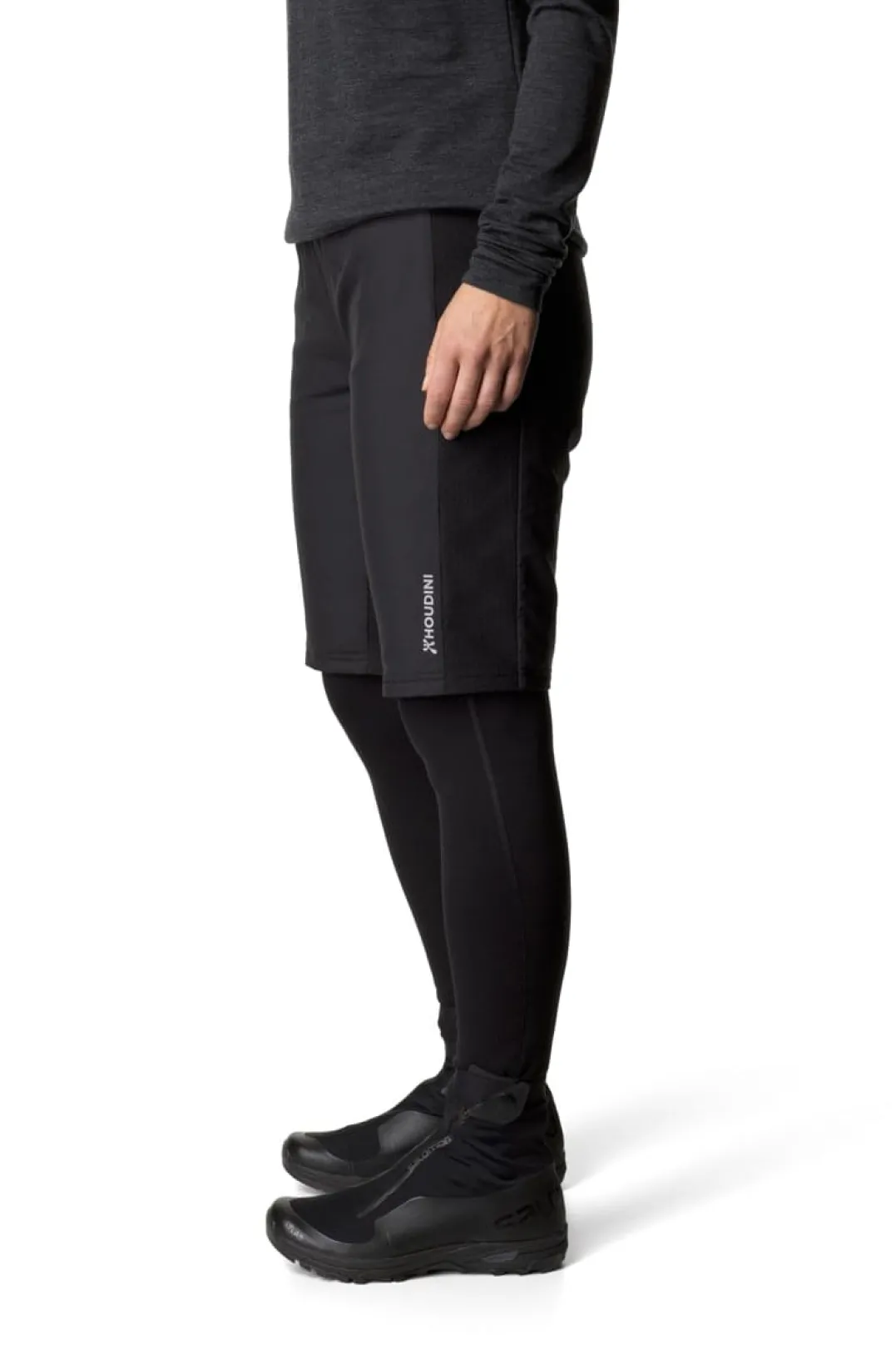 Houdini Women's Moonwalk Shorts True Black