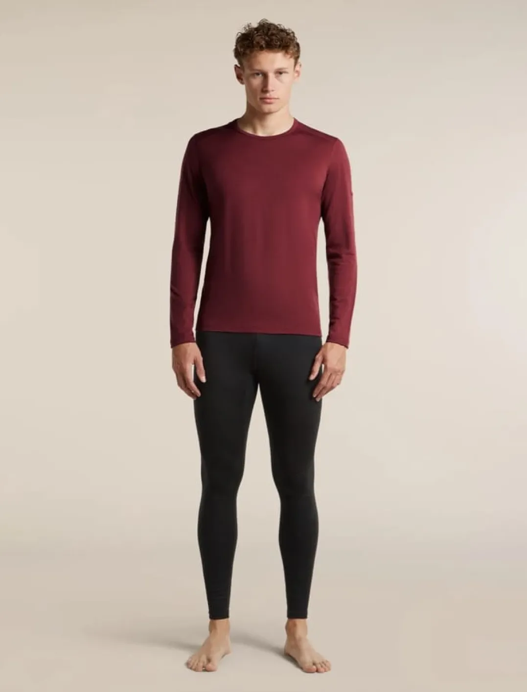 .hv{margin-bottom:16px}Icebreaker Men's 200 Oasis Long Sleeve Crewe Port