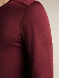 .hv{margin-bottom:16px}Icebreaker Men's 200 Oasis Long Sleeve Crewe Port