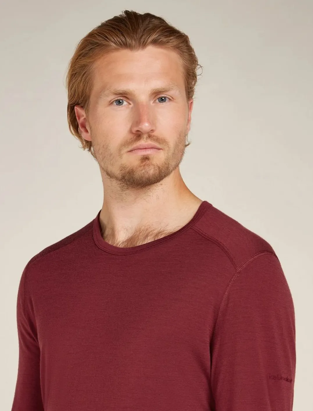 .hv{margin-bottom:16px}Icebreaker Men's 200 Oasis Long Sleeve Crewe Port