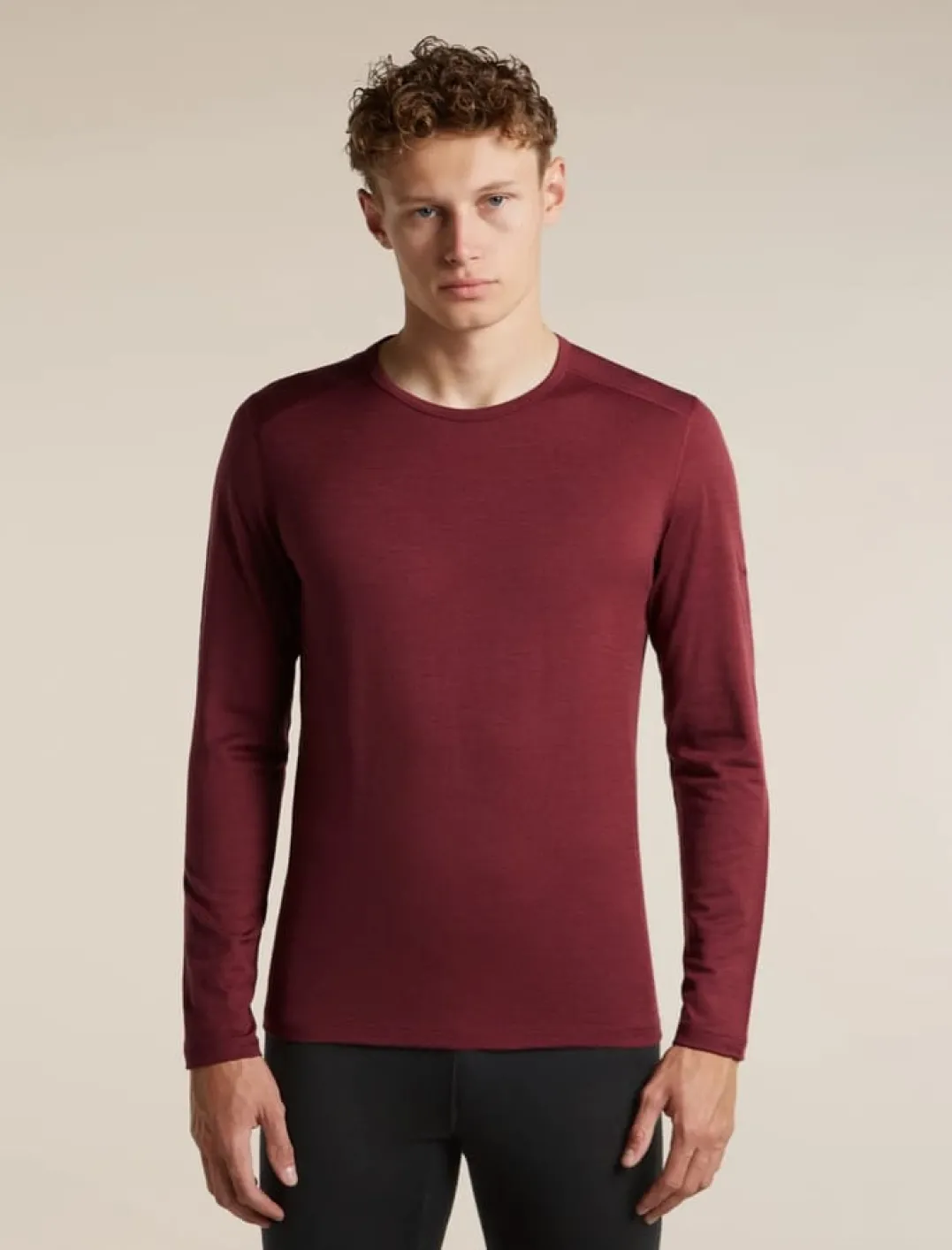 .hv{margin-bottom:16px}Icebreaker Men's 200 Oasis Long Sleeve Crewe Port
