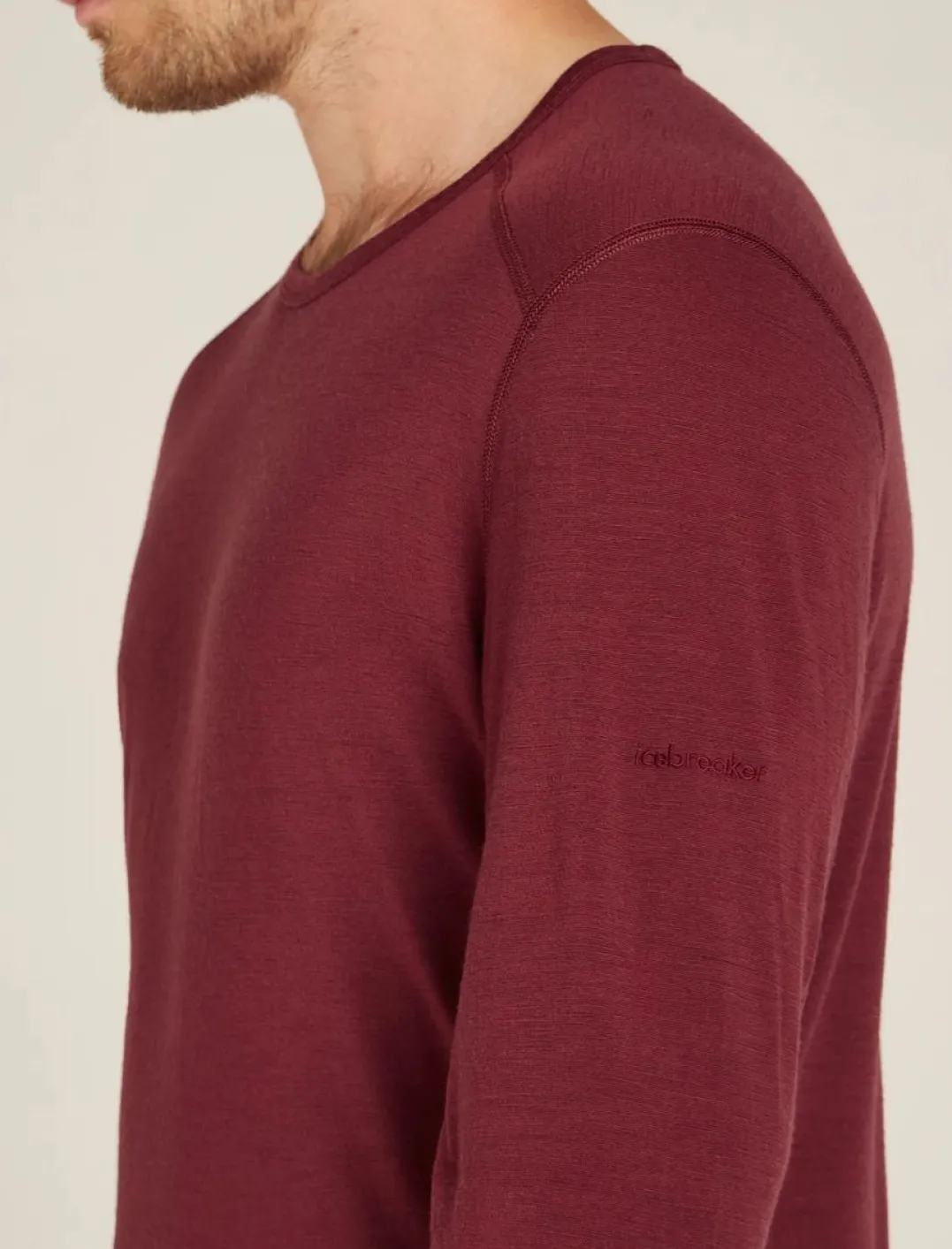 .hv{margin-bottom:16px}Icebreaker Men's 200 Oasis Long Sleeve Crewe Port