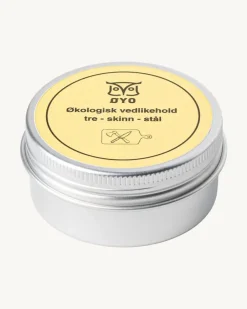 .hv{margin-bottom:16px}Øyo Økologisk Vedlikeholdsvoks Tre-Skinn-Stål Gul