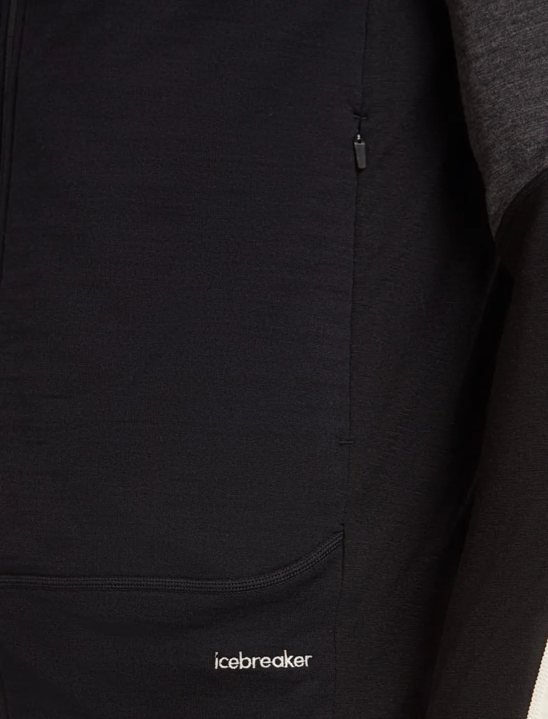 Icebreaker Men Merino Blend 300 Realfleece™ Descender Vest Black