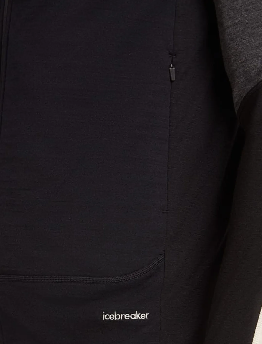 Icebreaker Men Merino Blend 300 Realfleece™ Descender Vest Black