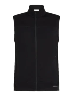 Icebreaker Men Merino Blend 300 Realfleece™ Descender Vest Black