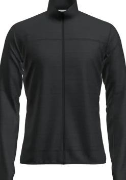 Icebreaker Men Merino Blend 300 Realfleece™ Descender Ls Zip Black