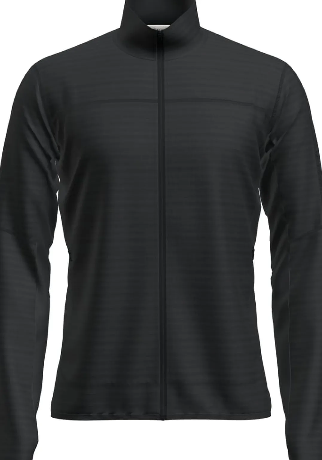 Icebreaker Men Merino Blend 300 Realfleece™ Descender Ls Zip Black