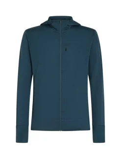 Icebreaker Men Merinoblend300 Realfleece™ Descend Ls Zip Hoodie Abyss