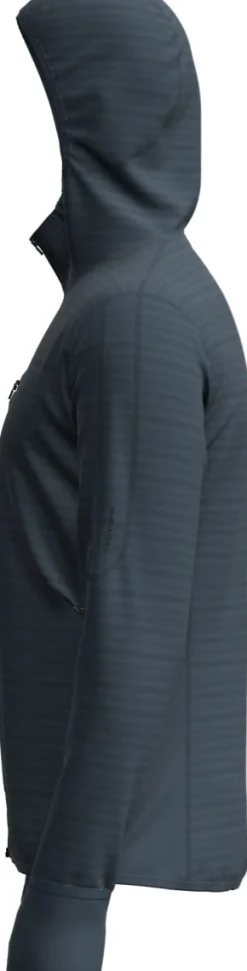 Icebreaker Men Merinoblend300 Realfleece™ Descend Ls Zip Hoodie Abyss