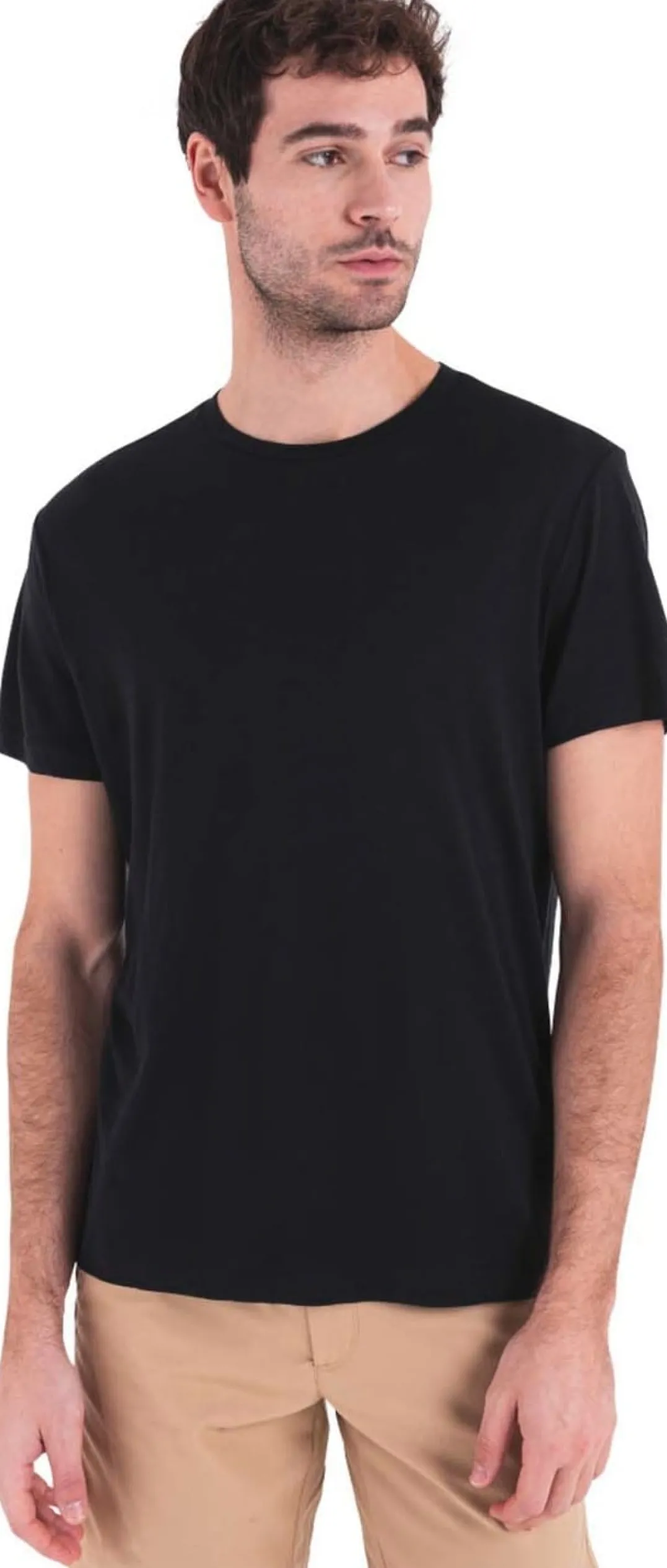 Icebreaker Men Merino 150 Tech Lite Iii Ss Tee Black