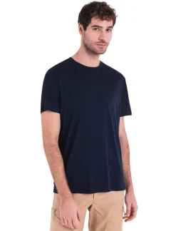 Icebreaker Men Merino 150 Tech Lite Iii Ss Tee Midnight Navy