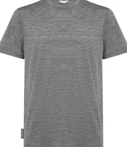 Icebreaker Men Merino 150 Tech Lite Iii Ss Tee Gritstone Heather