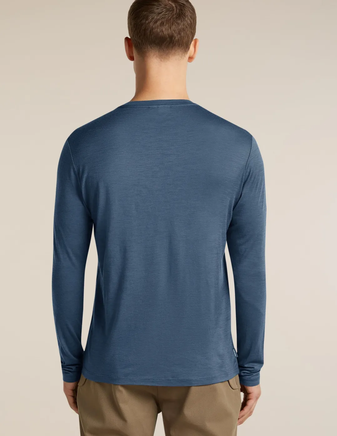 Icebreaker Men M 150 Tech Lite Ls Tee Ib Vertical Dawn