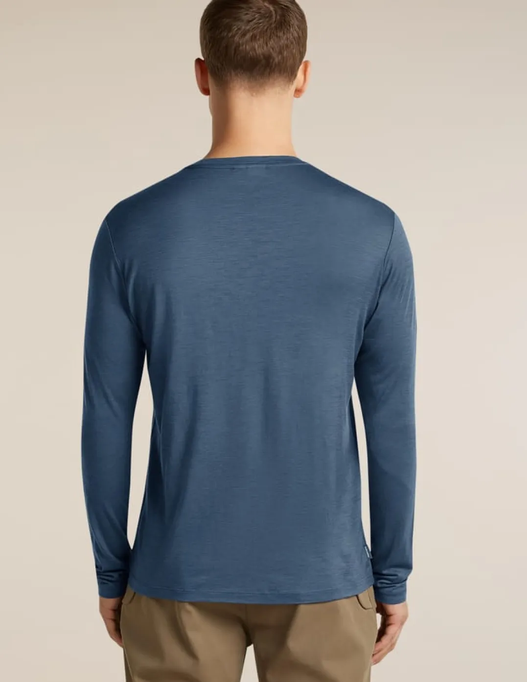 Icebreaker Men M 150 Tech Lite Ls Tee Ib Vertical Dawn