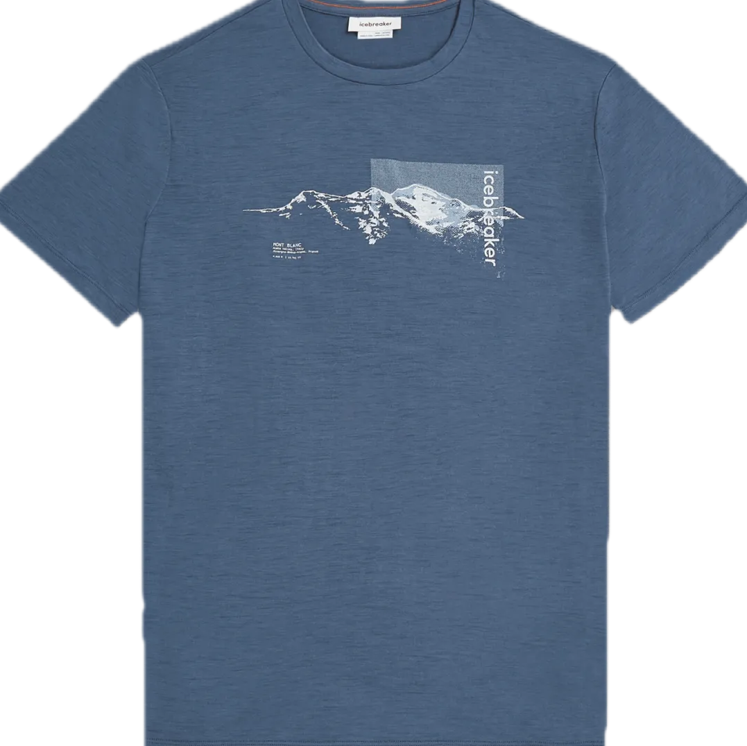 Icebreaker Men M 150 Tech Lite Ss Tee Pure Altitude Dawn