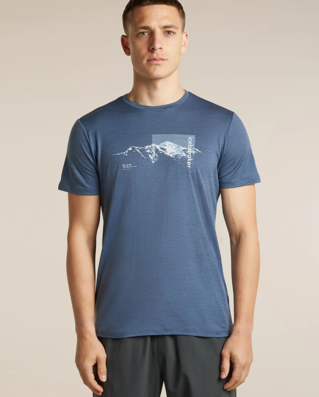 Icebreaker Men M 150 Tech Lite Ss Tee Pure Altitude Dawn
