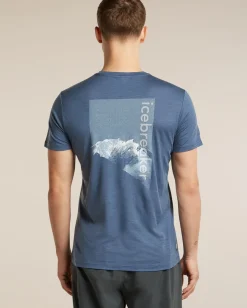 Icebreaker Men M 150 Tech Lite Ss Tee Pure Altitude Dawn