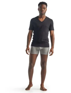 Icebreaker Men's Anatomica Ss V Black