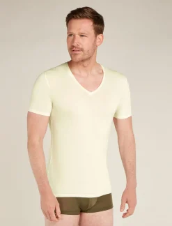 Icebreaker Men's Anatomica Ss V Undyed