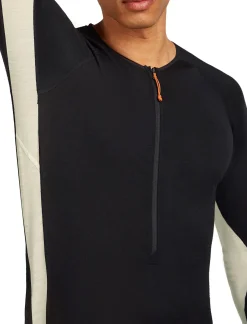Icebreaker Men's Merino 200 Oasis+ Suit Black/undyed/cb