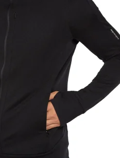 Icebreaker Men's Merino 260 Quantum Iv Longsleeve Zip Hoodie Black