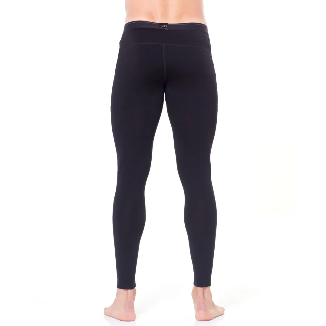 Icebreaker Men's Merino 260 Tech Thermal Leggings Black
