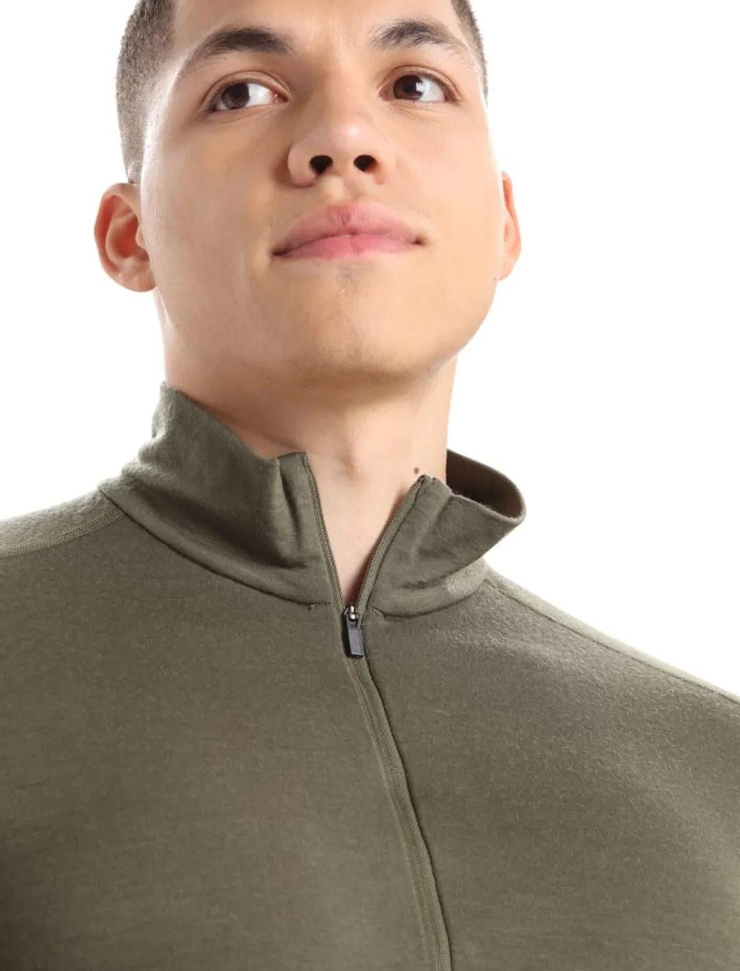 Icebreaker Men's 200 Oasis Longsleeve Half Zip Loden